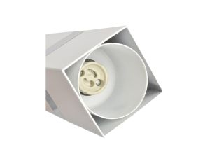 Kinkiet w stylu minimalistycznym PERO na G9 biały K-5321 Kaja Lighting