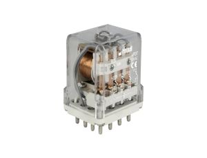 R15-4P-12VDC Przekaźnik: elektromagnetyczny 4PDT Ucewki: 12VDC 10A/250VAC