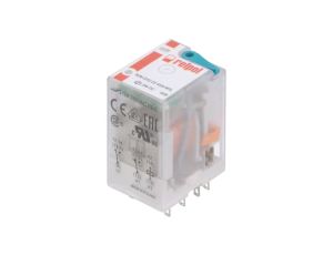 R2N2012231024WTL Przekaźnik: elektromagnetyczny DPDT Ucewki: 24VDC 12A/250VAC