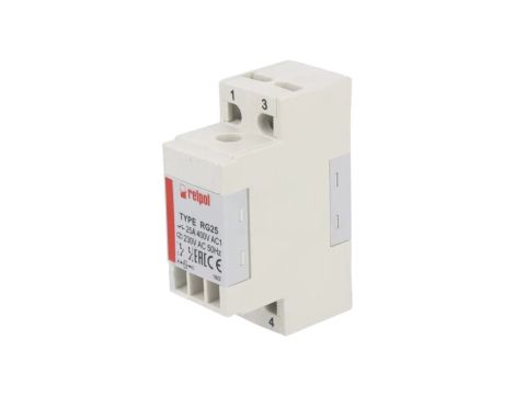 Przekaźnik: elektromagnetyczny DPST-NO Ucewki: 230VAC RG25 RG25-3022-28-3230