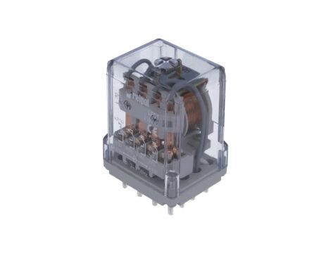 R15-4P-24VAC Przekaźnik: elektromagnetyczny 4PDT Ucewki: 24VAC 10A/250VAC