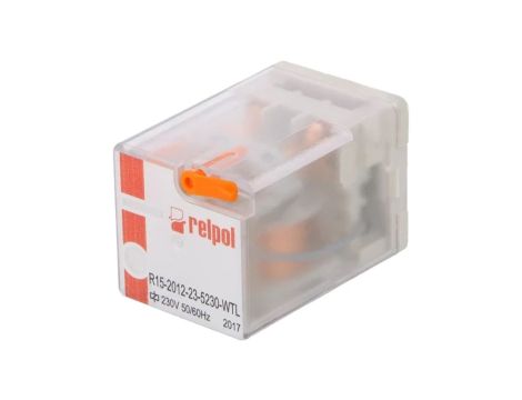 R152012235230WTL Przekaźnik: elektromagnetyczny DPDT Ucewki: 230VAC 10A/250VAC