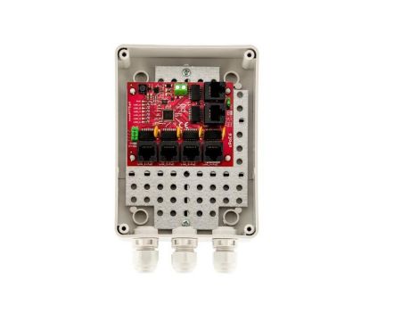 SWITCH 6-PORTOWY POE ATTE xPoE-6-11-S2 (zewnętrzny)