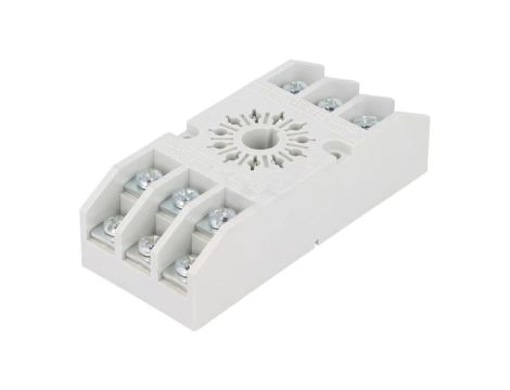 Podstawka PIN: 11 10A 250VAC na panel zaciski śrubowe undecal GZ11