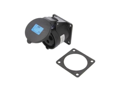 323-6X Złącze zasilające 3-fazowe AC, gniazdo żeńskie, 32A/230VAC