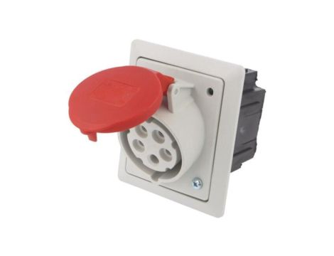 415-6PKG Złącze zasilające 3-fazowe AC, gniazdo żeńskie, 16A/400VAC