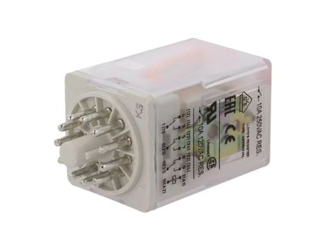 R15-3P-110ACWTL Przekaźnik: elektromagnetyczny 3PDT Ucewki: 110VAC 10A/250VAC