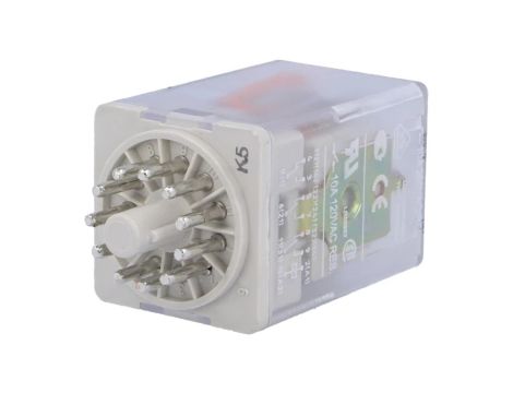 R15-3P-12VDC Przekaźnik: elektromagnetyczny 3PDT Ucewki: 12VDC 10A/250VAC