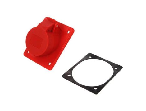 414-6F8 Złącze zasilające 3-fazowe AC, gniazdo żeńskie, 16A/400VAC