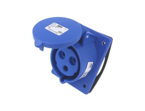 423-6 Złącze zasilające AC, gniazdo żeńskie, 32A/230VAC