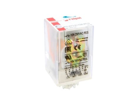 R15-3P-24DCWTLD Przekaźnik: elektromagnetyczny 3PDT Ucewki: 24VDC 10A/250VAC