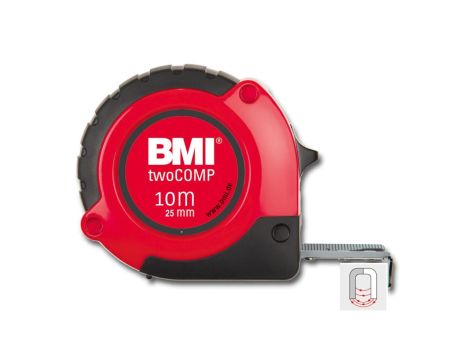 Miara zwijana BMI twoCOMP 10 m magnetyczna