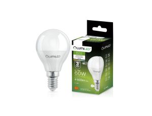 Żarówka LED E14 P40 8W = 60W 806lm 4000K Neutralna 180 LUMILED