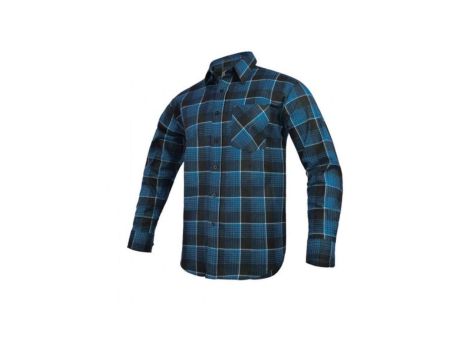 Koszula robocza BHP flanelowa Niebieska Rozmiar 41