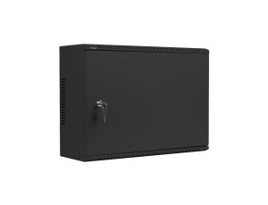 Szafa wisząca RACK 19 4U+3U+ DIN typu skrzynka uniwersalna 540x200mm czarna CATV Lanberg