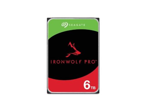 Dysk HDD Seagate IronWolf Pro (6 TB 256MB 3.5iquot SATA)