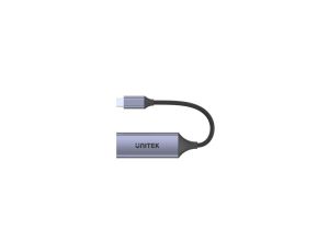 UNITEK ADAPTER USB-C - RJ45 M/F, 1GBPS, PD 100W