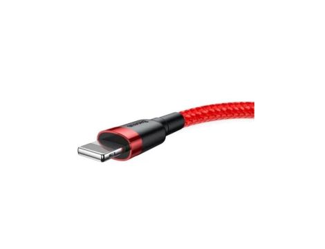 BASEUS KABEL LIGHTNING USB CAFULE1,5A 2M CZERWONY