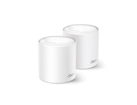 Router WiFi Mesh, AX3000, Dual Band, OFDMA, MU-MIMO, 3x RJ45 1000Mb/s TP-Link Deco X50 2-Pack