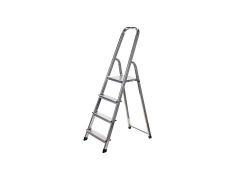 CORDA Drabina domowa aluminiowa 4 stopnie 000705 KRAUSE