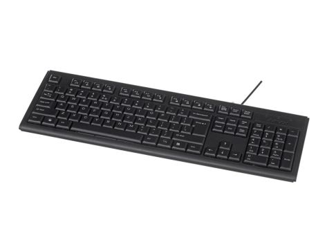 Klawiatura membranowa A4 TECH KR-83 A4TKLA42925 (USB 2.0 (US) kolor czarny)