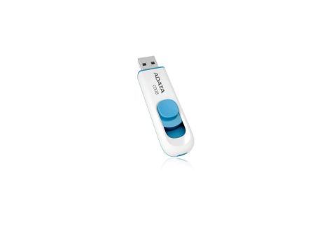 ADATA FLASHDRIVE C008 64GB USB 2.0 WHITEiampBLUE