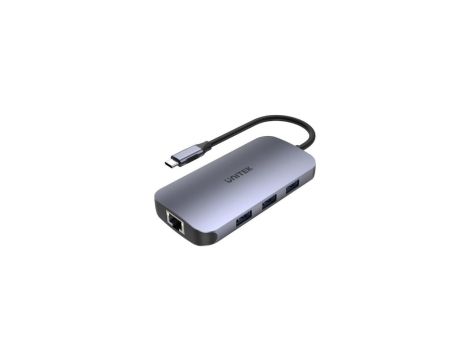 UNITEK HUB USB-C N9+, USB-C, HDMI, PD 100W, SD