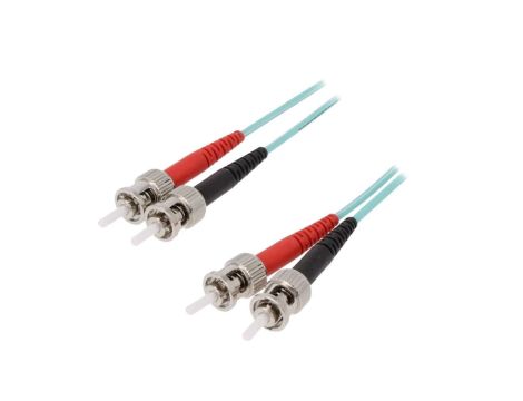 Patch cord światłowodowy OM3 ST/UPC,z obu stron 2m LSZH 29022302