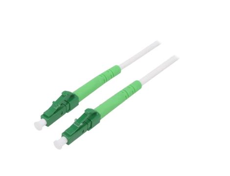 LCA-LCA/OS2-200WH Patch cord światłowodowy OS2 LC/APC,z obu stron 20m LSZH