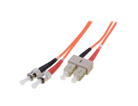 DK-2512-02 Patch cord światłowodowy OM2 SC/UPC,ST/UPC 2m LSZH