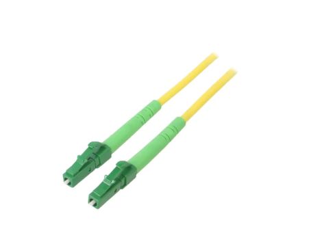 LCA-LCA/OS2-200YL Patch cord światłowodowy OS2 LC/APC,z obu stron 20m LSZH