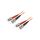 Patch cord światłowodowy OM1 ST/UPC,z obu stron 2m LSZH 29022102