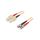 Patch cord światłowodowy OM2 SC/UPC,ST/UPC 2m LSZH 29021202