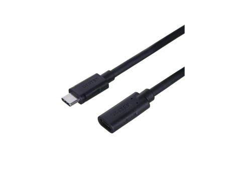 UNITEK PRZEDŁUŻACZ USB-C 10GBPS, 4K60HZ, PD 100W, 1,5M, C14086BK-1.5M