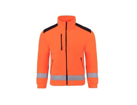 POLAR BHP bluza ODBLASKOWA 340G orange pomarańczowy FLASH Rozmiar XXL
