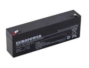 Akumulator AGM EUROPOWER serii EP 12V 2.3Ah (Żywotność 6-9 lat)