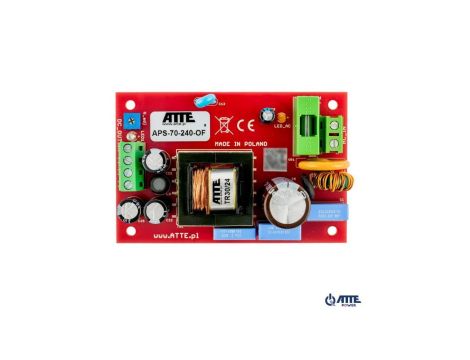 Zasilacz sieciowy SMPS 24V 3A 72W ATTE APS-70-240-OF