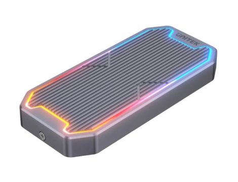 Obudowa dysku M.2 SSD NVMe/SATA 10Gbps RGB S1210B Unitek