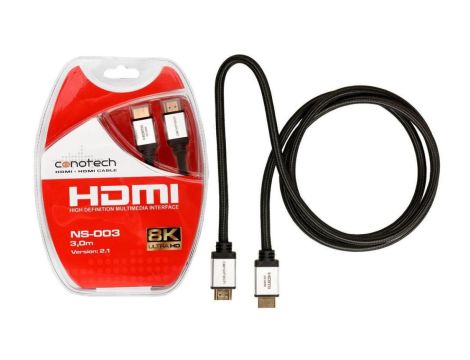 Kabel Hdmi Conotech NS-003 8K ver. 2.1 - 3m