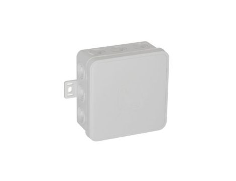 Puszka natynkowa pusta 12 wlotów VIPLAST V6 klik BIAŁA IP54 85x85x41mm 036-01