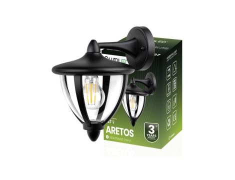 Lampa Ogrodowa Kinkiet Elewacyjny E27 LED Latarnia ARETOS LUMILED
