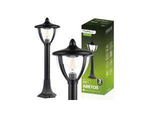 Lampa Ogrodowa Słupek Zewnętrzny Stojący E27 LED Latarnia ARETOS 60cm LUMILED