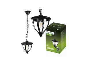 Lampa Ogrodowa Wisząca E27 LED Latarnia ARETOS LUMILED