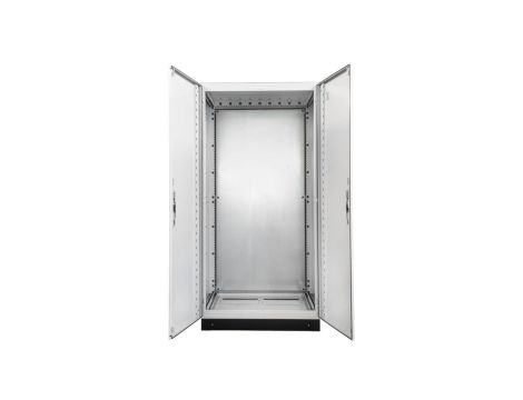 Szafka Obudowa 2000x1000x400 mm + płyta montażowa + cokół 100 mm, IP 55