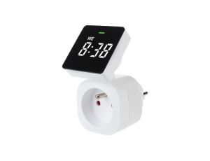 Włącznik czasowy - timer cyfrowy GreenBlue, max. obciążenie 16A, IP20, GB610 E