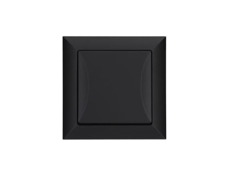 Łącznik podtynkowy 1-biegunowy, Pola czarny, 33200