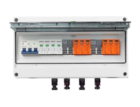 Rozdzielnica PV 1000V DC/AC 2-stringi, 1-rzędowa APV-RPV-2-18