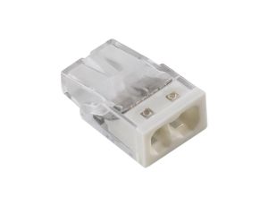 Szybkozłączka 2x 2,5mm2 biała E.4180T /100szt./