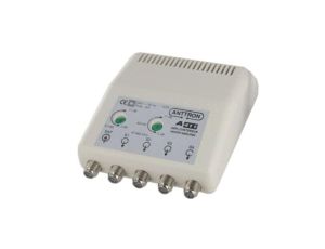 Mikrowzmacniacz abonencki 4-wyjściowy RTV (na 4 telewizory) Telkom-Telmor WSS412 A411