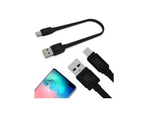 KABEL USB-A -USB-C Green Cell Matte 25cm ULTRA CHARGE QUICK CHARGE 3.0 KABGC03